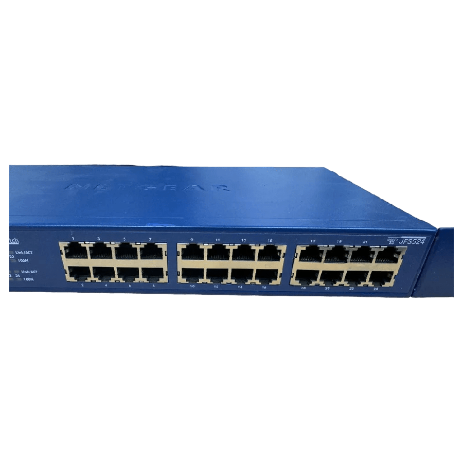 Refurbished Netgear JFS524 ProSafe/ 24-port/ Fast Ethernet Switch