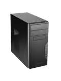 Antec VSK3000B U3/U2 Micro ATX Case, No PSU, 9.2cm Fan, USB 3.0, Black with Black Interior