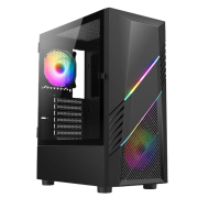 Refurbished Intel Core i7-7700K, 16GB RAM, 1TB HDD, 256GB SSD, GeForce GTX 1650 4GB, Gaming Pc