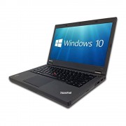 Refurbished Lenovo ThinkPad T440p 14.1 inches/ i5-4300M/ 8GB/ 256GB SSD/ DVDRW/ WebCam/ USB 3.0/ WiFi/ Bluetooth/ Windows 10 Professional 64-bit/ Laptop PC Computer A