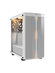 Be Quiet! Pure Base 500DX Gaming Case w/ Glass Window, ATX, No PSU, 3 x Pure Wings 2 Fans, ARGB Front Lighting, USB-C, White