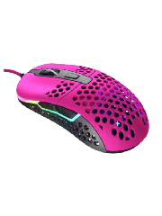 Brand New XTRFY M42 Wired Optical Ultra-Light Gaming Mouse/USB/400-16000 DPI/Omron Switches/Adjustable RGB/Modular Design/Pink
