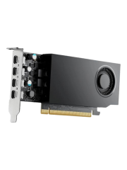PNY RTXA400 Professional Graphics Card, 4GB DDR6, 4 miniDP 1.4, 768 CUDA Cores, Low Profile (Bracket Included), OEM (Brown Box)
