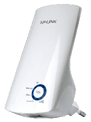 TP-Link (TL-WA854RE) 300Mbps Wall-Plug Wifi Range Extender, No LAN