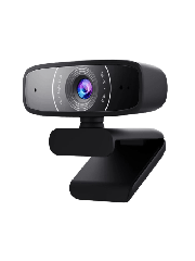 Brand New Asus Webcam C3 USB FHD Webcam with Beamforming Mic/ 1080p/ 30fps/ 90° Tilt/ 360° Rotation